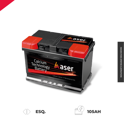 Imagem de Bateria +Esq. 105AH