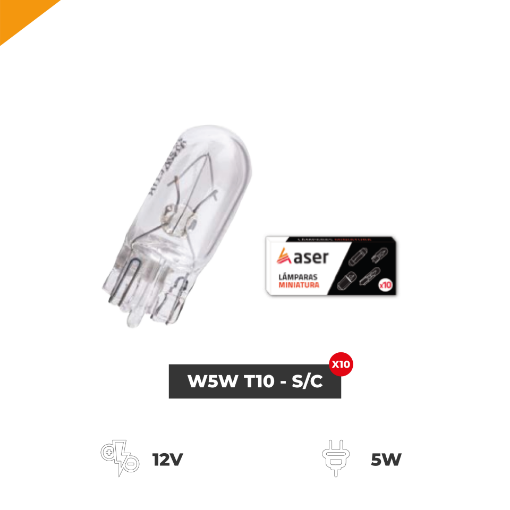 Imagem de Lâmpada Miniatura W5W T10